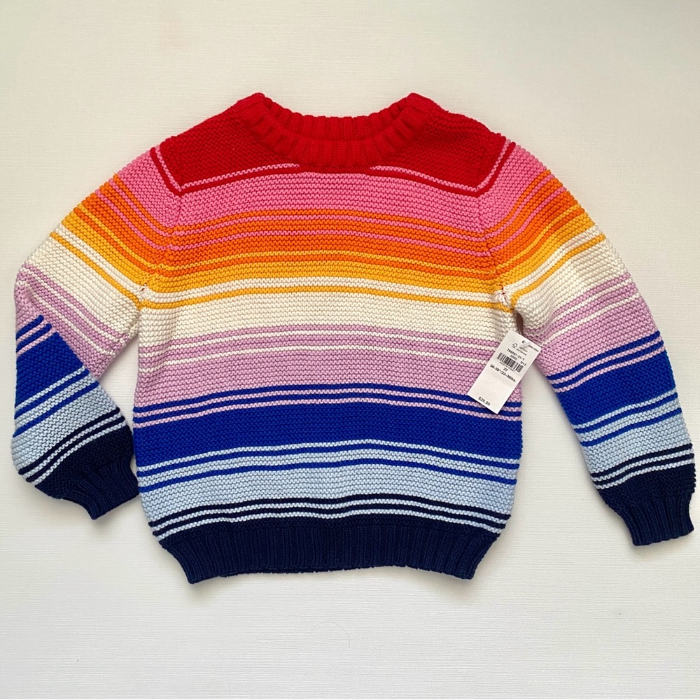 NWT Old Navy 3T Colorful Striped Sweater